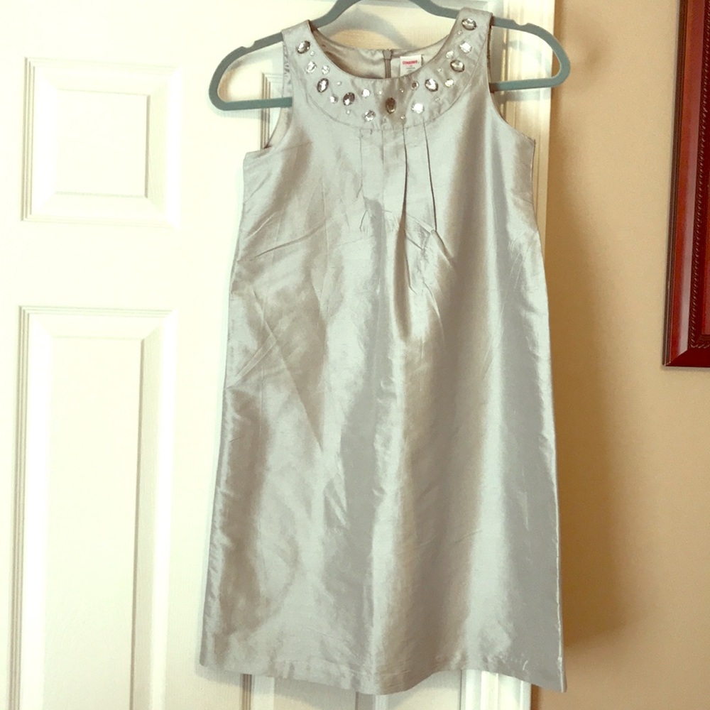 Gymboree NWOT party dress. Size 12. 100%silk